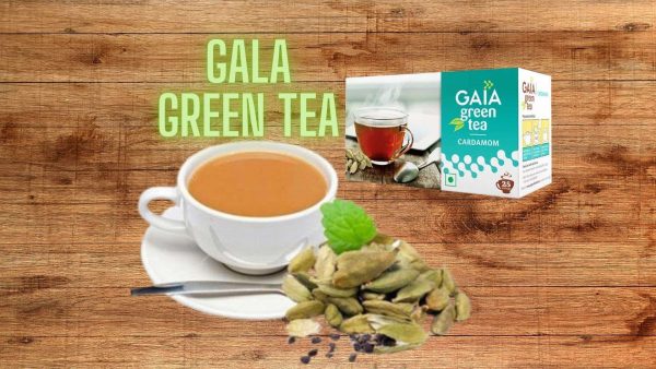 Gaia Green Tea Elaichi 25 tea bags