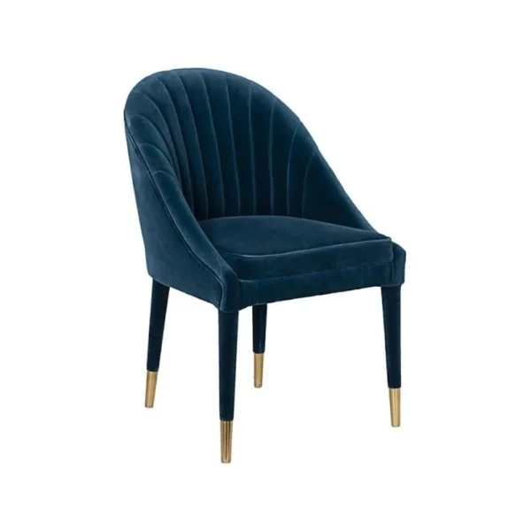 Blue Velvet Dining Chair