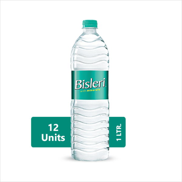 Bisleri Drinking Mineral Water Bottle/ 1litre x 12 pcs - Image 2