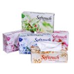 Softouch 2 Ply Face Tissue-100 Pulls Each Box (200 Sheets) Pack of 5