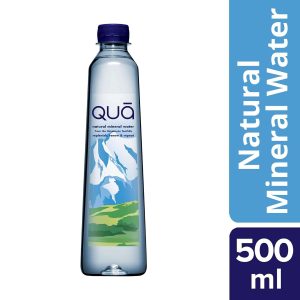 Qua Natural Mineral Water (Pack of 24 x 500ml)