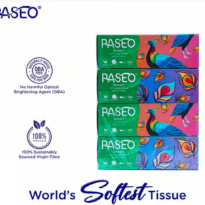 Paseo Smart Face Tissue (2 Ply) (pack of 4)