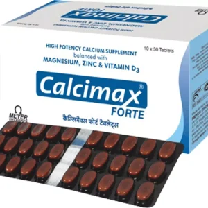 Calcimax Forte Plus Strip Of 30 Tablets