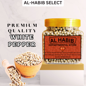 Premium Quality White Pepper - 250 gm