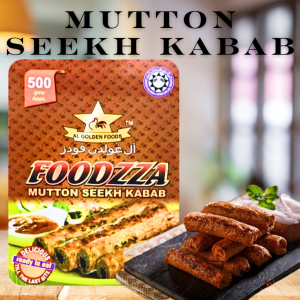  Frozen Mutton Seekh Kabab / READY TO COOK / 500gm