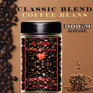 Al Habib Premium Coffee Beans - Classic Blend Excellence!/300gm