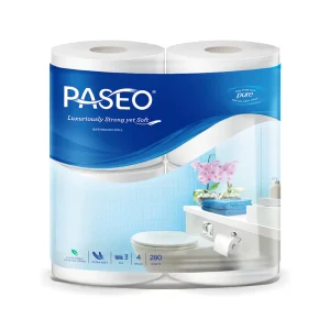 Paseo Bathroom Roll 4 Rolls 3 Ply (Imported)